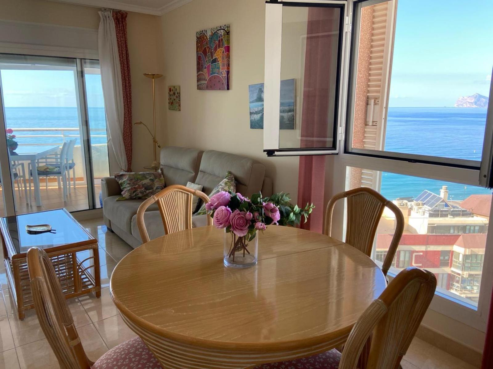 Seaview Apartment Playa De Oro 13Rd Floor Con Parking Calpe Buitenkant foto